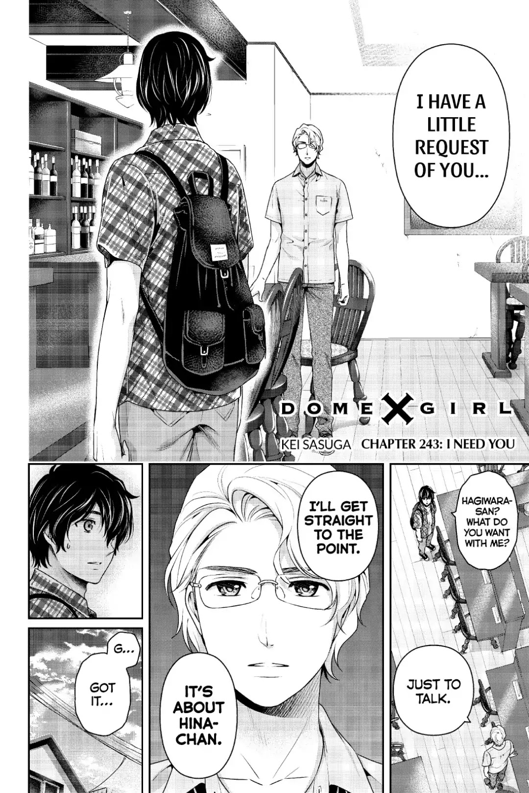 Domestic Na Kanojo Chapter 243: I Need You - Picture 2