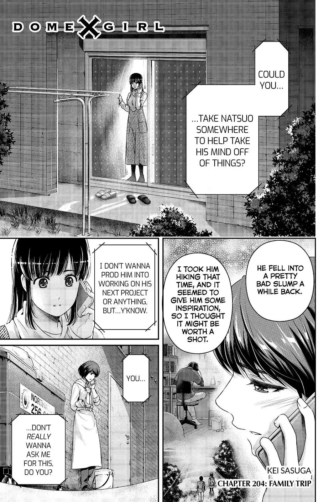 Domestic Na Kanojo Chapter 204: Family Trip - Picture 1
