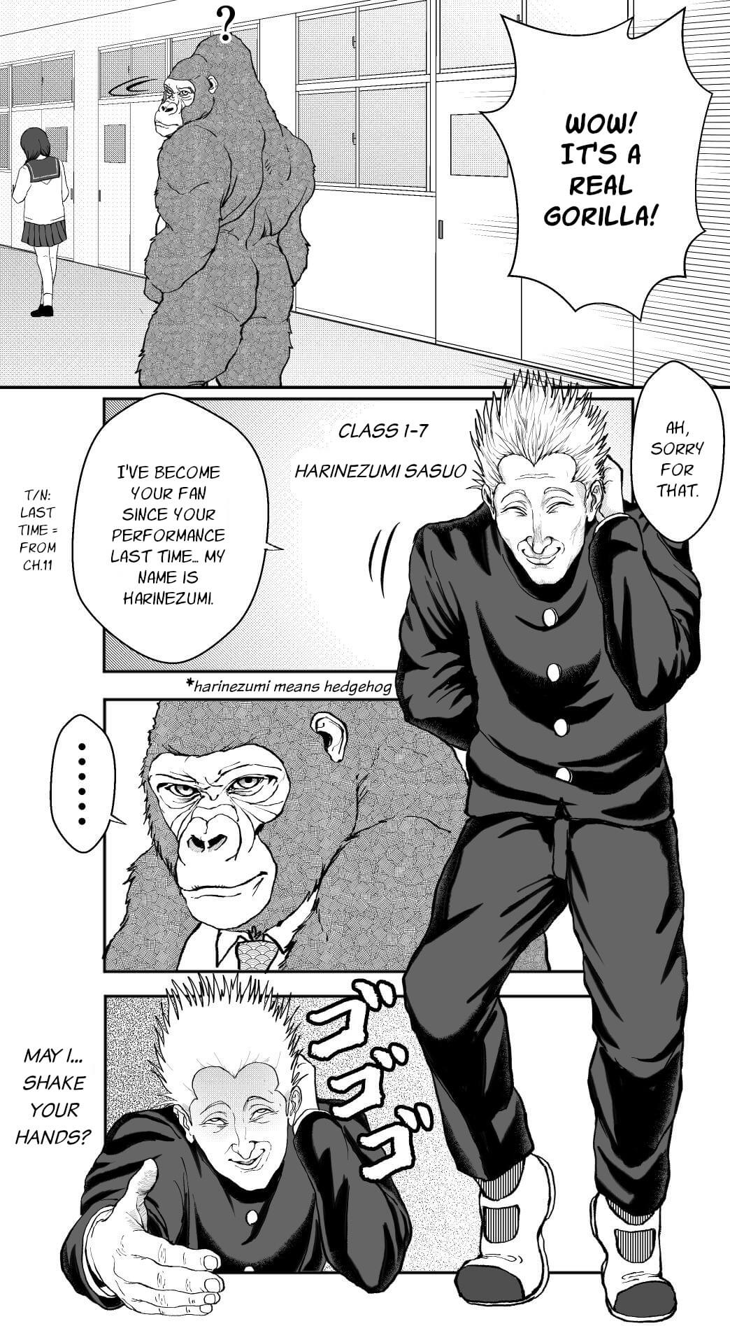 An Extremely Attractive Gorilla Chapter 12: Hedgehog Part 1 - Picture 3