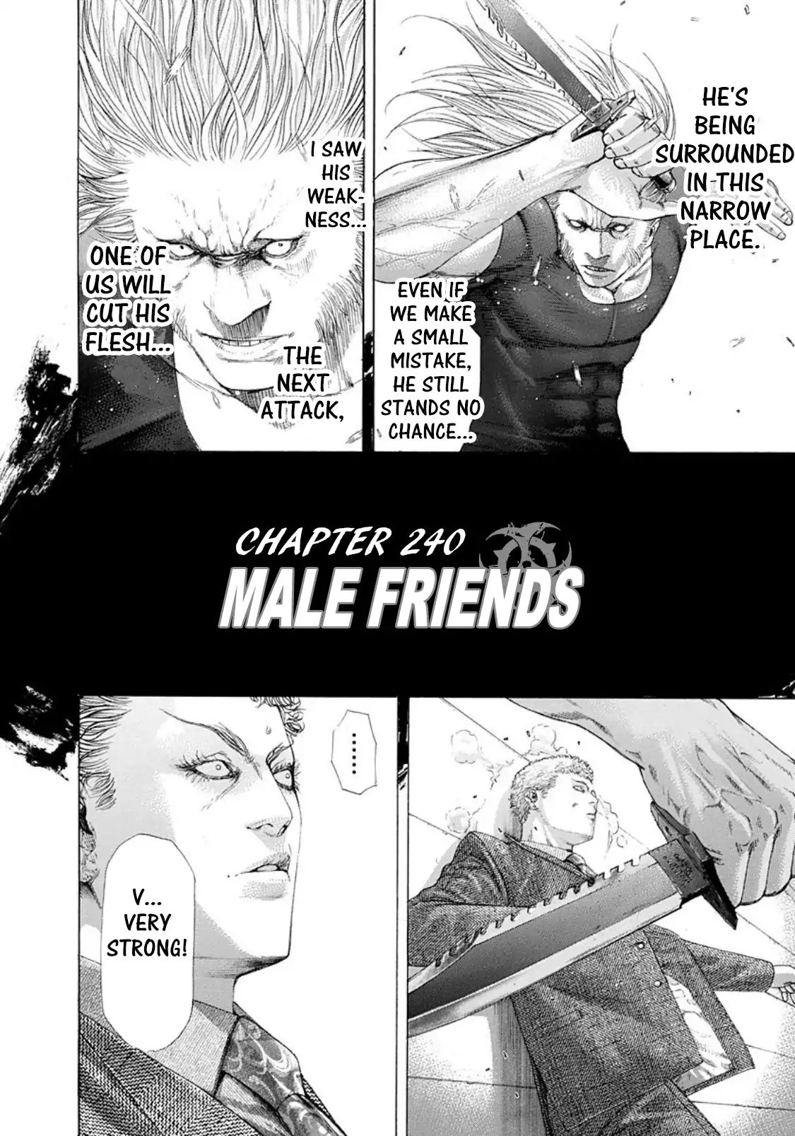 Usogui Chapter 240: Male Friends - Picture 2