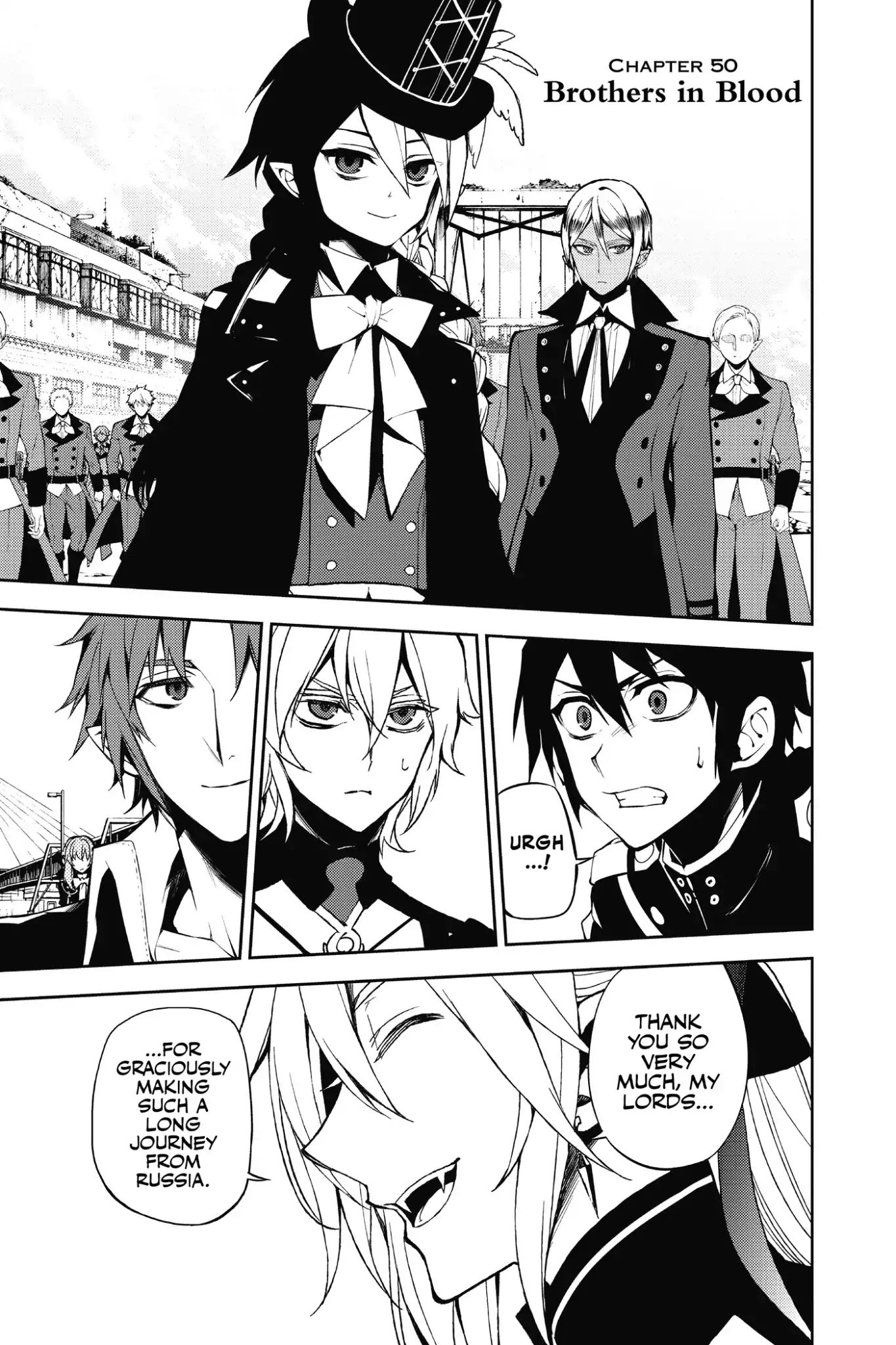 Seraph Of The End Chapter 50: Brothers In Blood - Picture 1