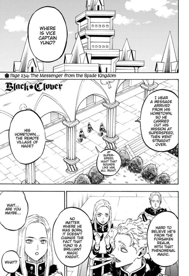 Black Clover Chapter 234 - Picture 1