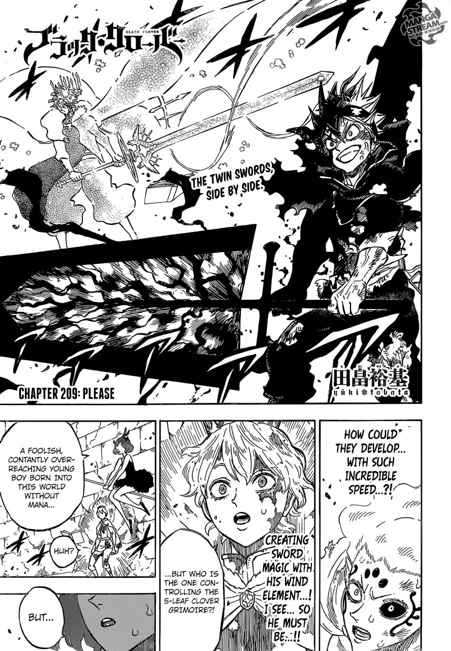 Black Clover Chapter 209: Please - Picture 1