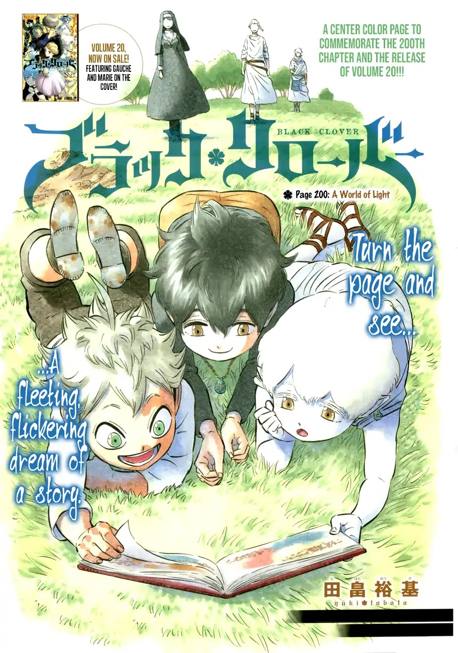 Black Clover Chapter 200: A World Of Light - Picture 1