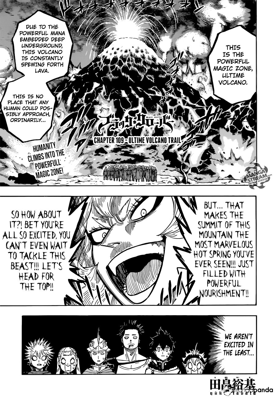 Black Clover Chapter 109 - Picture 1