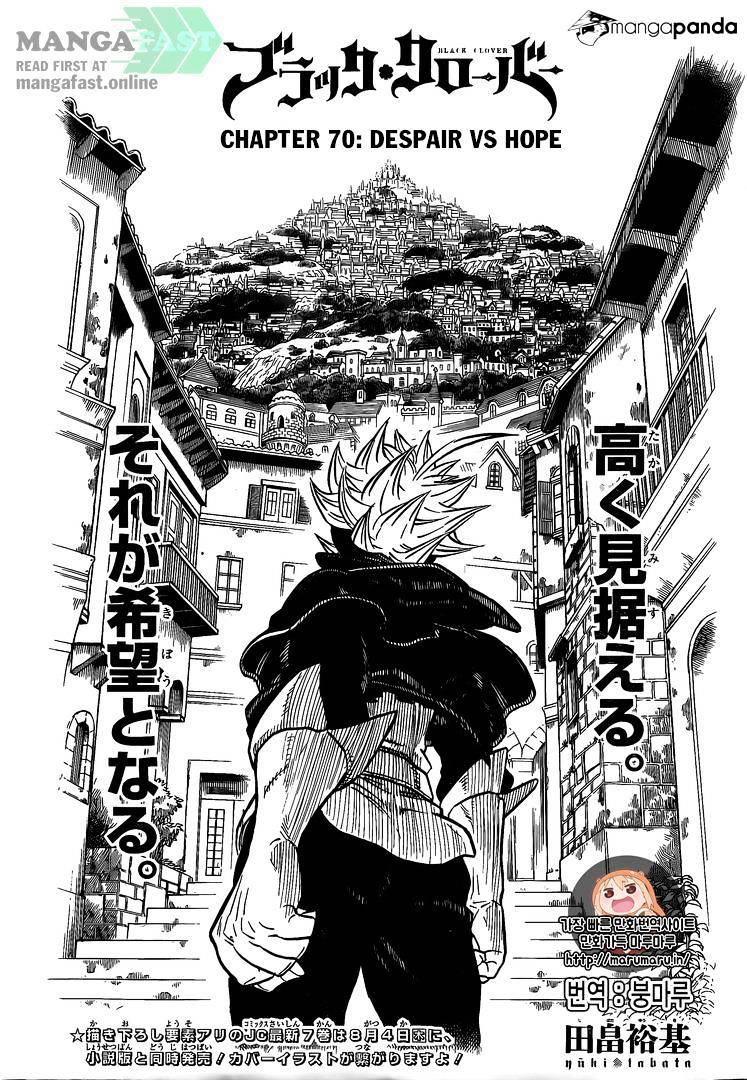 Black Clover Chapter 70 - Picture 2