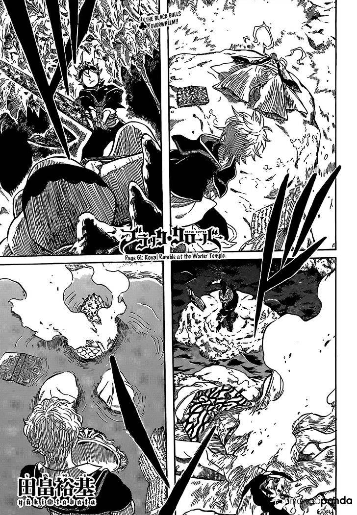 Black Clover Chapter 61 : Royal Rumble At The Water Temple - Picture 2