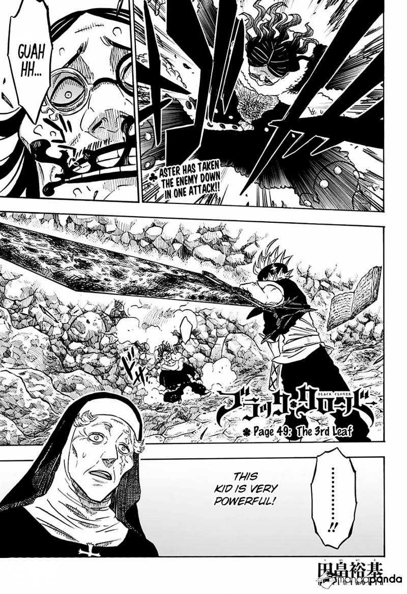 Black Clover Chapter 42 - Picture 1