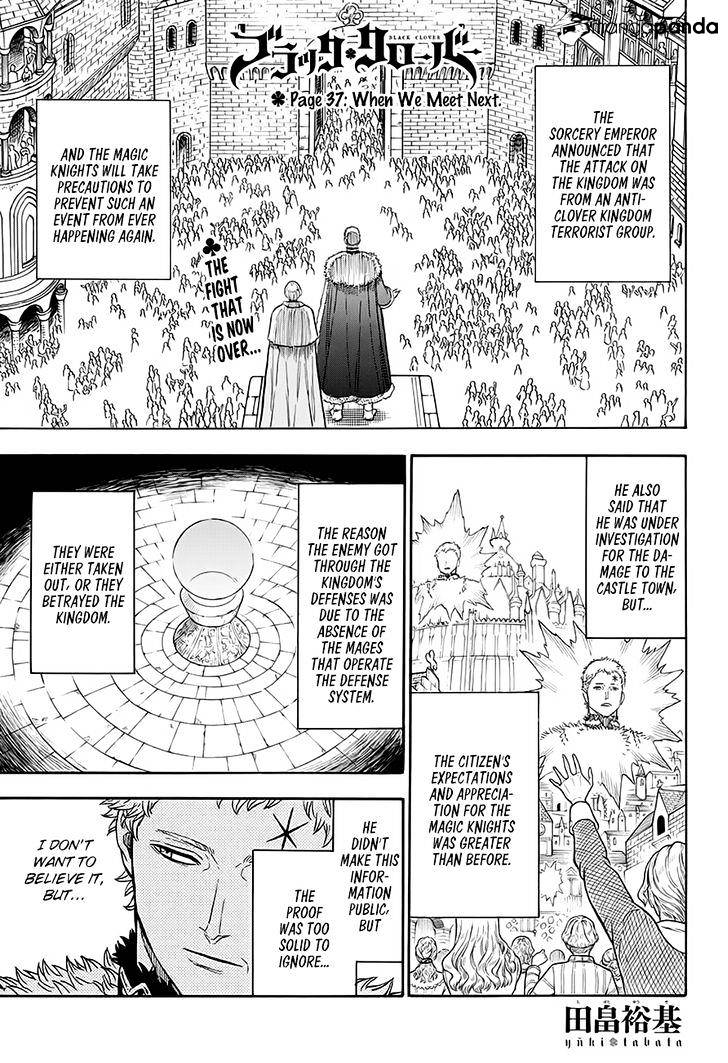 Black Clover Chapter 37 - Picture 2