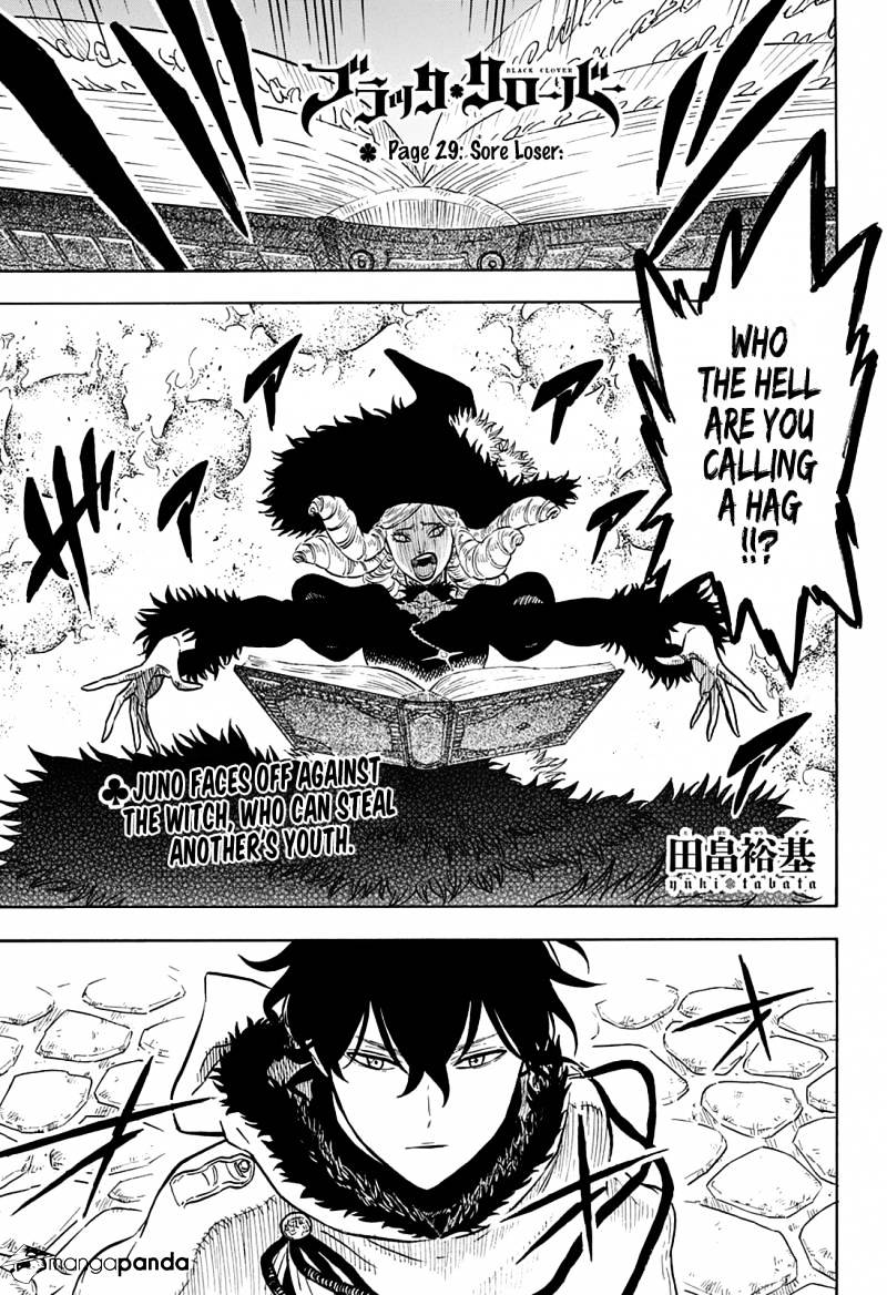 Black Clover Chapter 29 : Sore Loser - Picture 2
