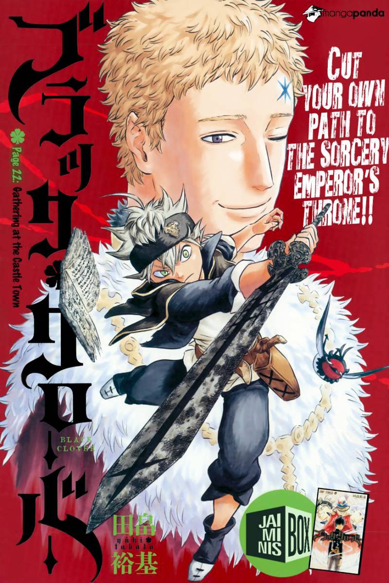 Black Clover Chapter 22 : Gathering At The Kings Palace - Picture 1