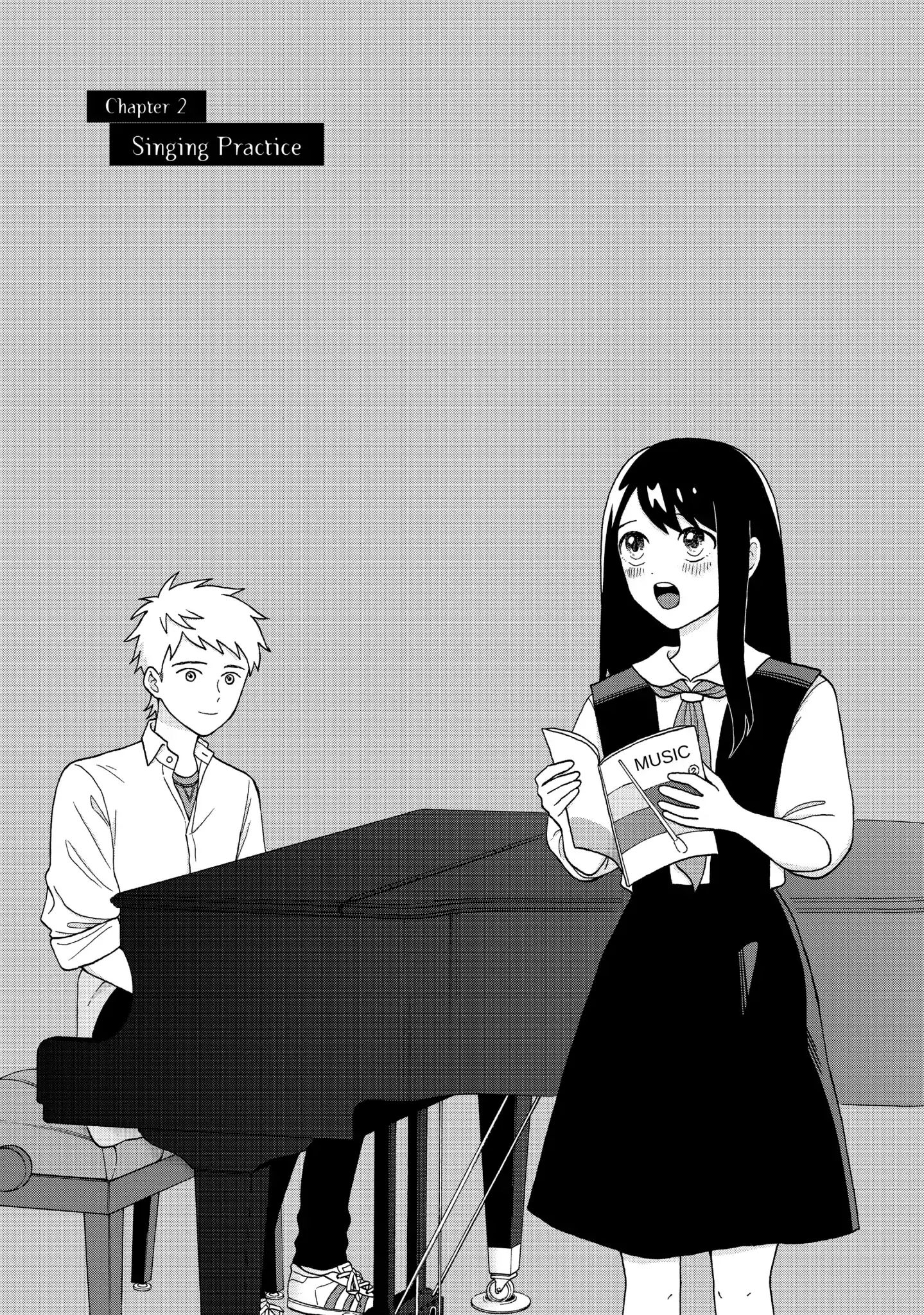 I Want To Hold Aono-Kun So Badly I Could Die Vol.1 Chapter 2: Singing Practice - Picture 1