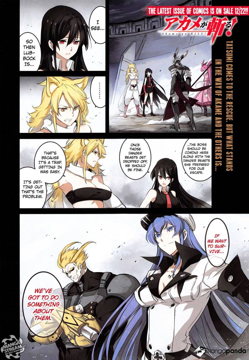 Akame Ga Kill! Chapter 55 : Kill The Top Two - Picture 1