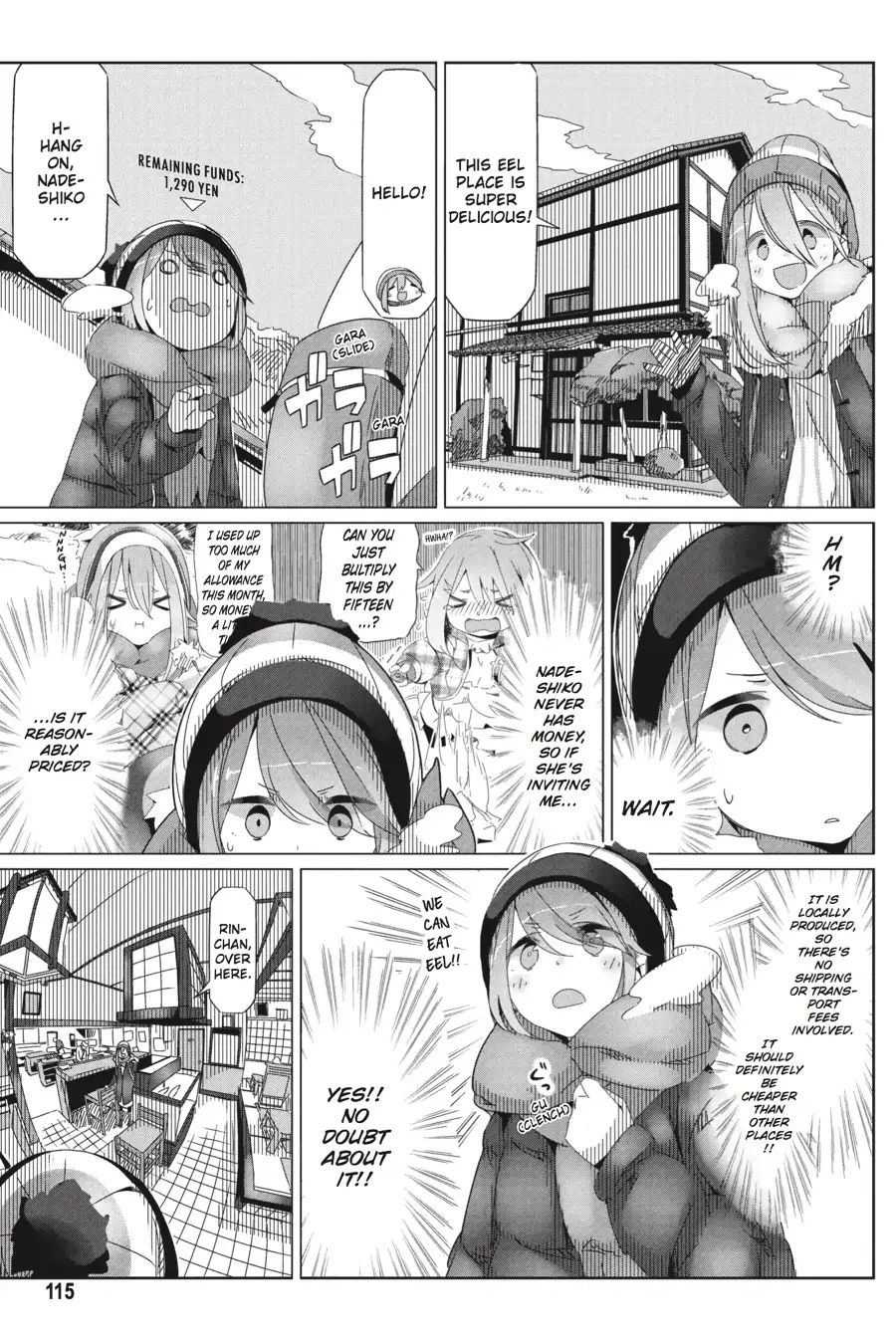 Yurucamp Chapter 28: Thinking It Over Again - Picture 1