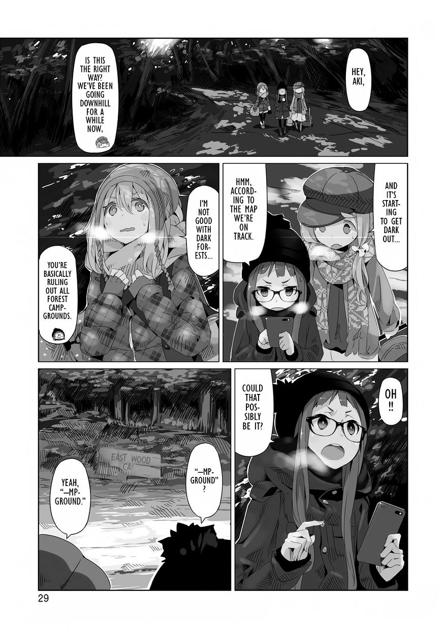 Yurucamp Chapter 8 : The Scenery They Share, Camping Apart - Picture 1