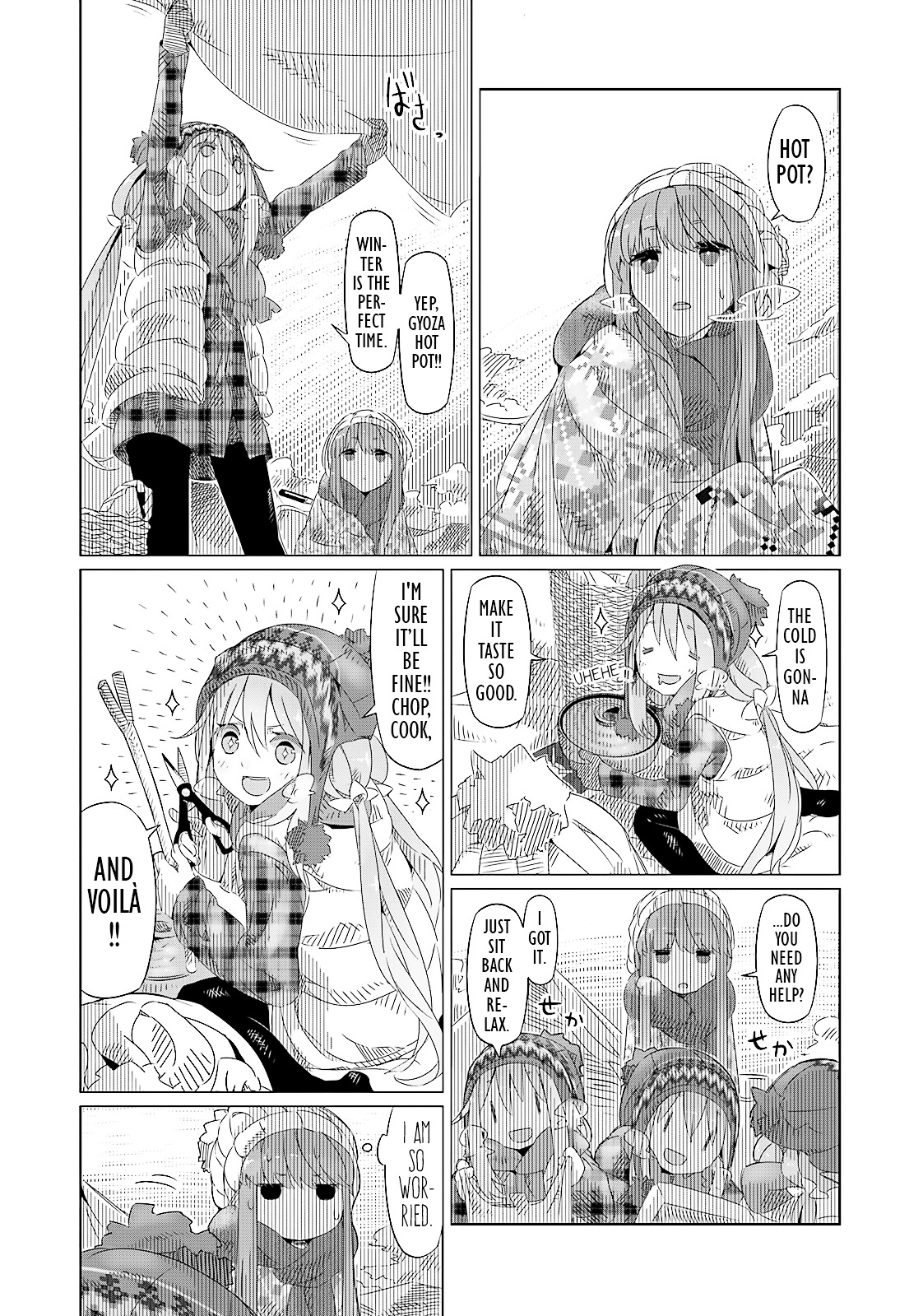 Yurucamp Chapter 4 : Mt. Fuji And Hot Pot Campout - Picture 1