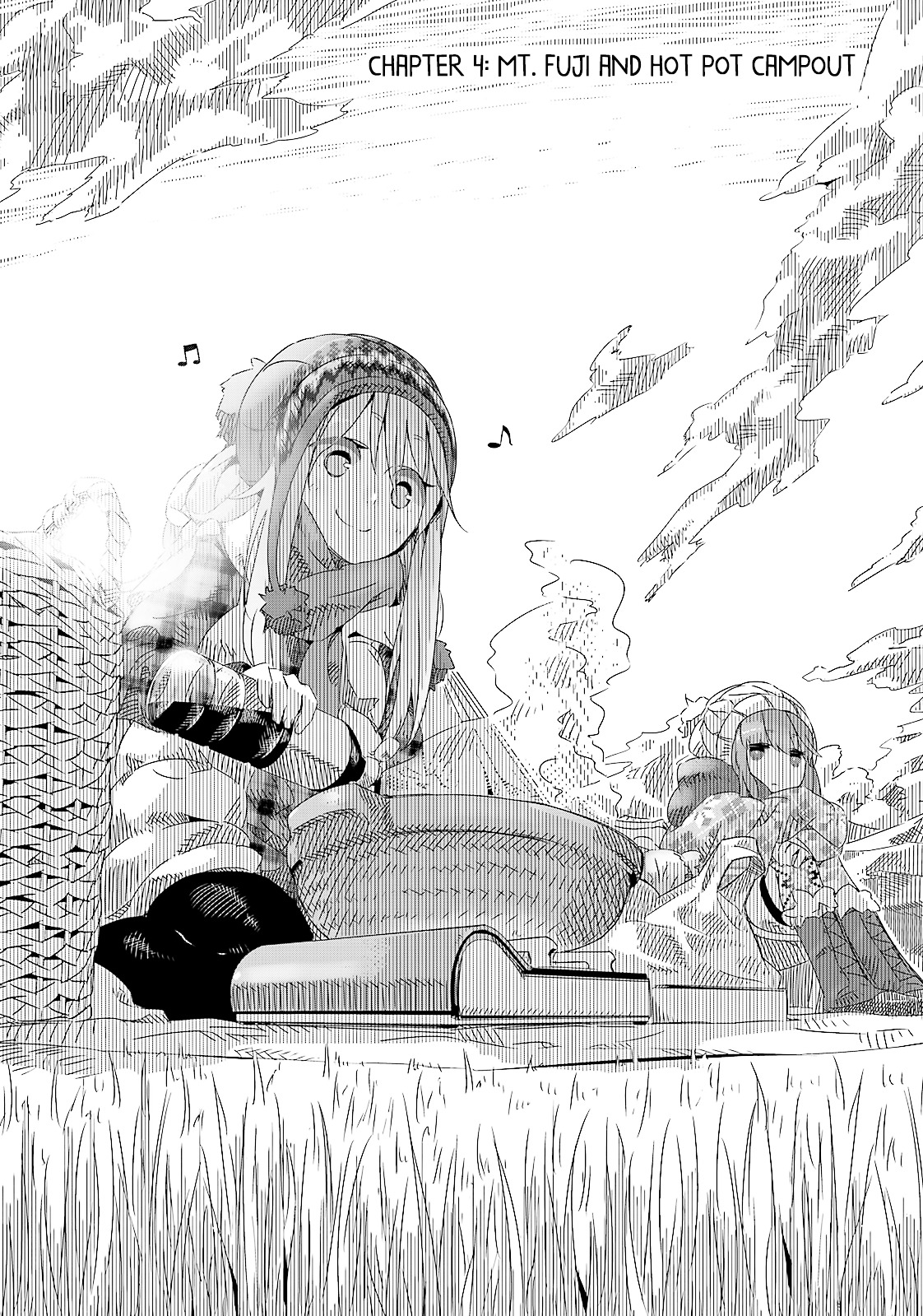 Yurucamp Chapter 4 : Mt. Fuji And Hot Pot Campout - Picture 2