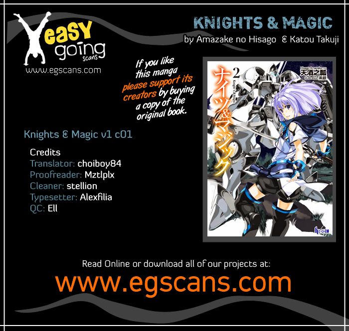 Knights & Magic Chapter 1 : Let's Ride A Robot - Picture 1