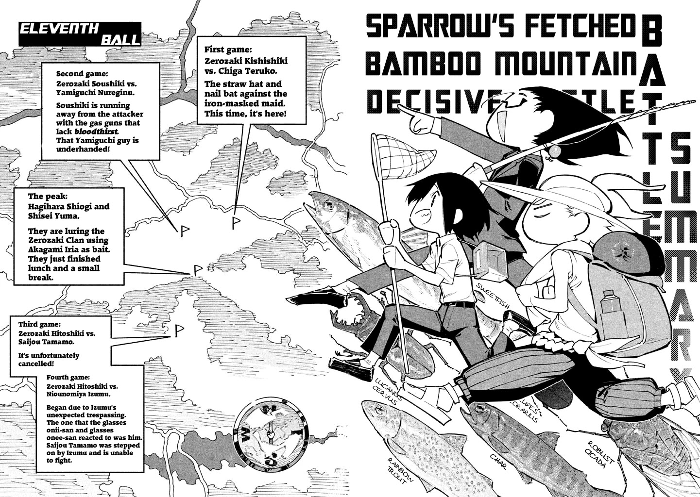 Zerozaki Kishishiki No Ningen Knock Chapter 11: The Decisive Battle Of Sparrow's Fetched Bamboo Mountain - Eleventh Ball - Picture 2