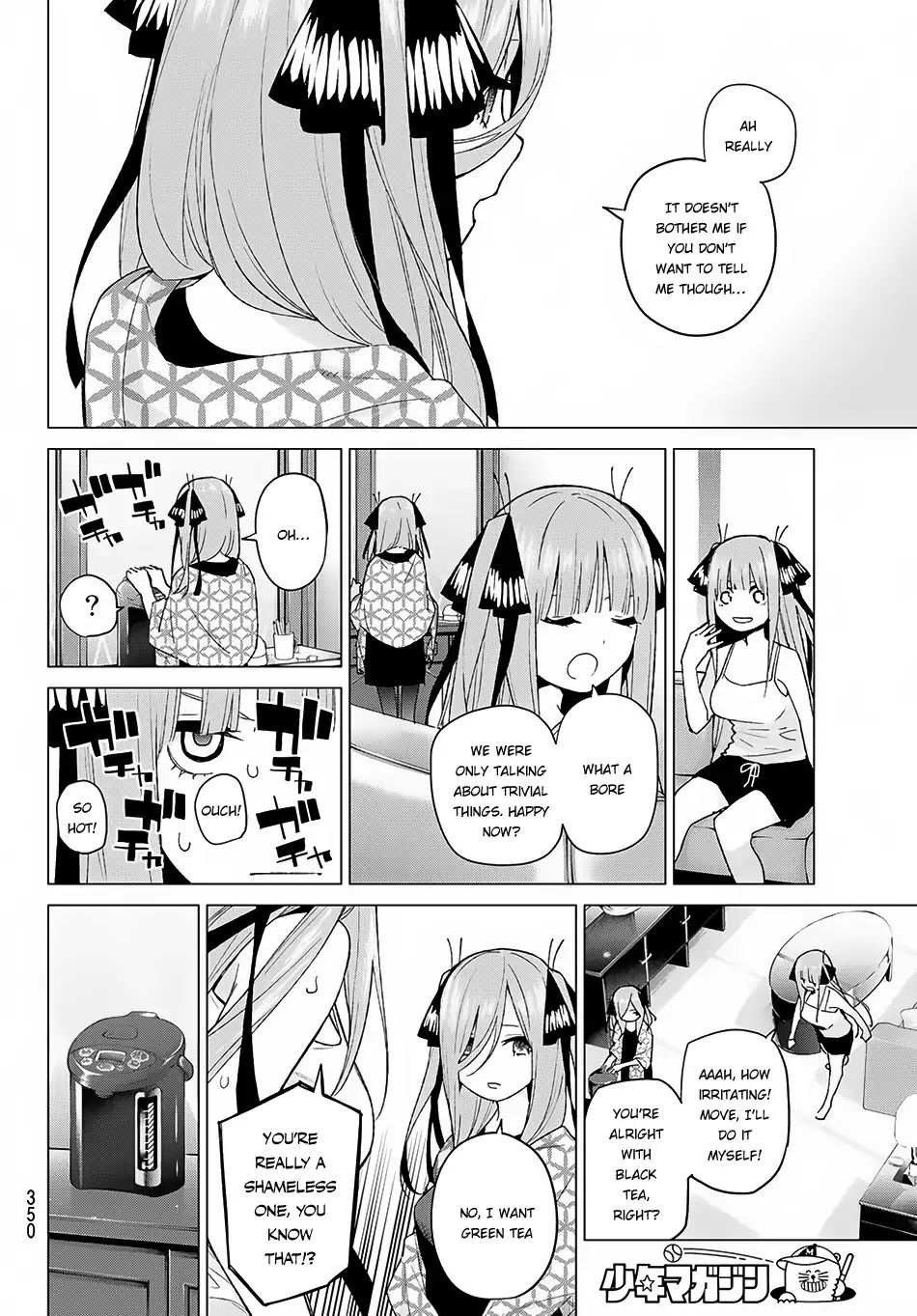 Go-Toubun No Hanayome Chapter 46: Seven Goodbyes ⑧ - Picture 3