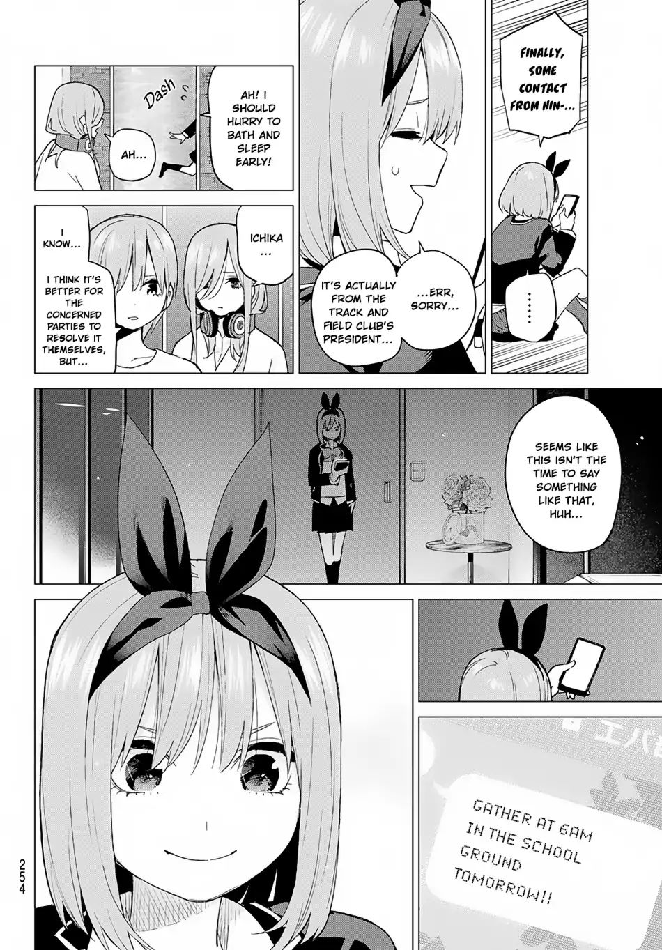 Go-Toubun No Hanayome Chapter 45: Seven Goodbyes ⑦ - Picture 3