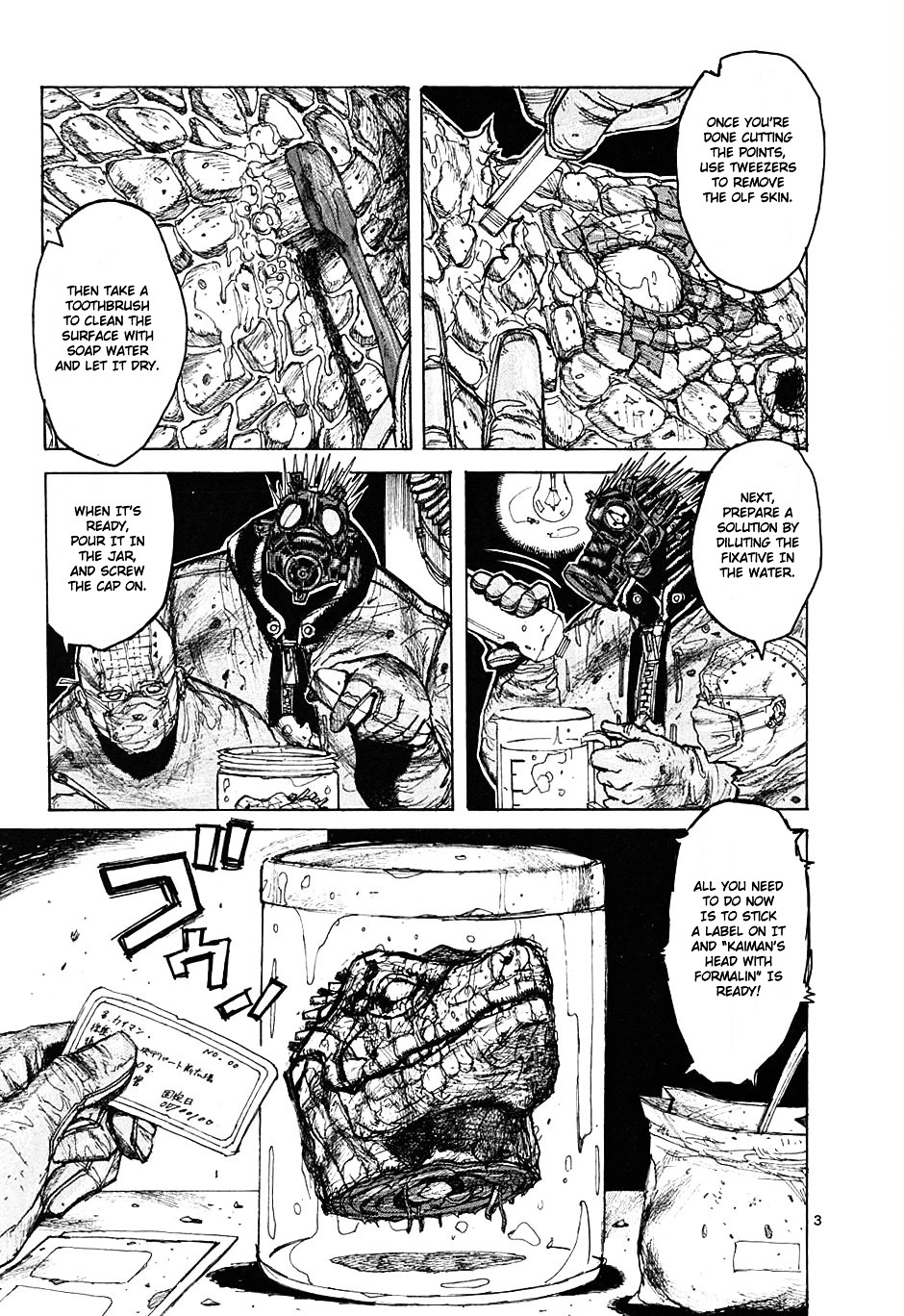 Dorohedoro Chapter 9 : Lizards Can Dance Too - Picture 3