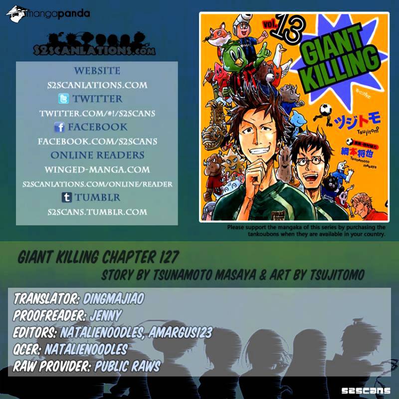 Giant Killing Chapter 127 - Picture 1