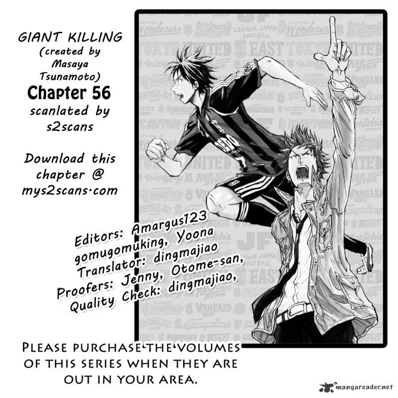 Giant Killing Chapter 56 - Picture 1