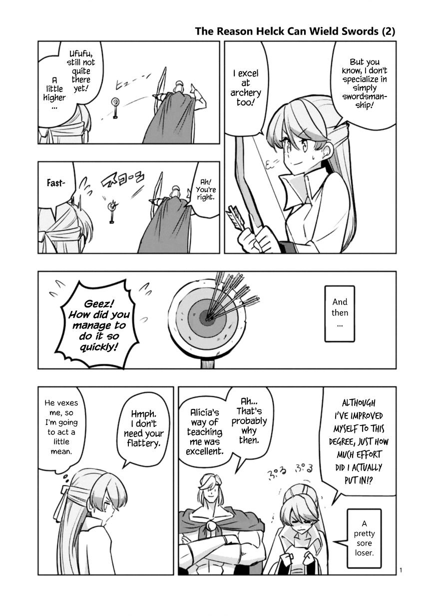 Helck Chapter 93.2 : Omake: The Reason Helck Can Wield Swords (2) - Picture 1