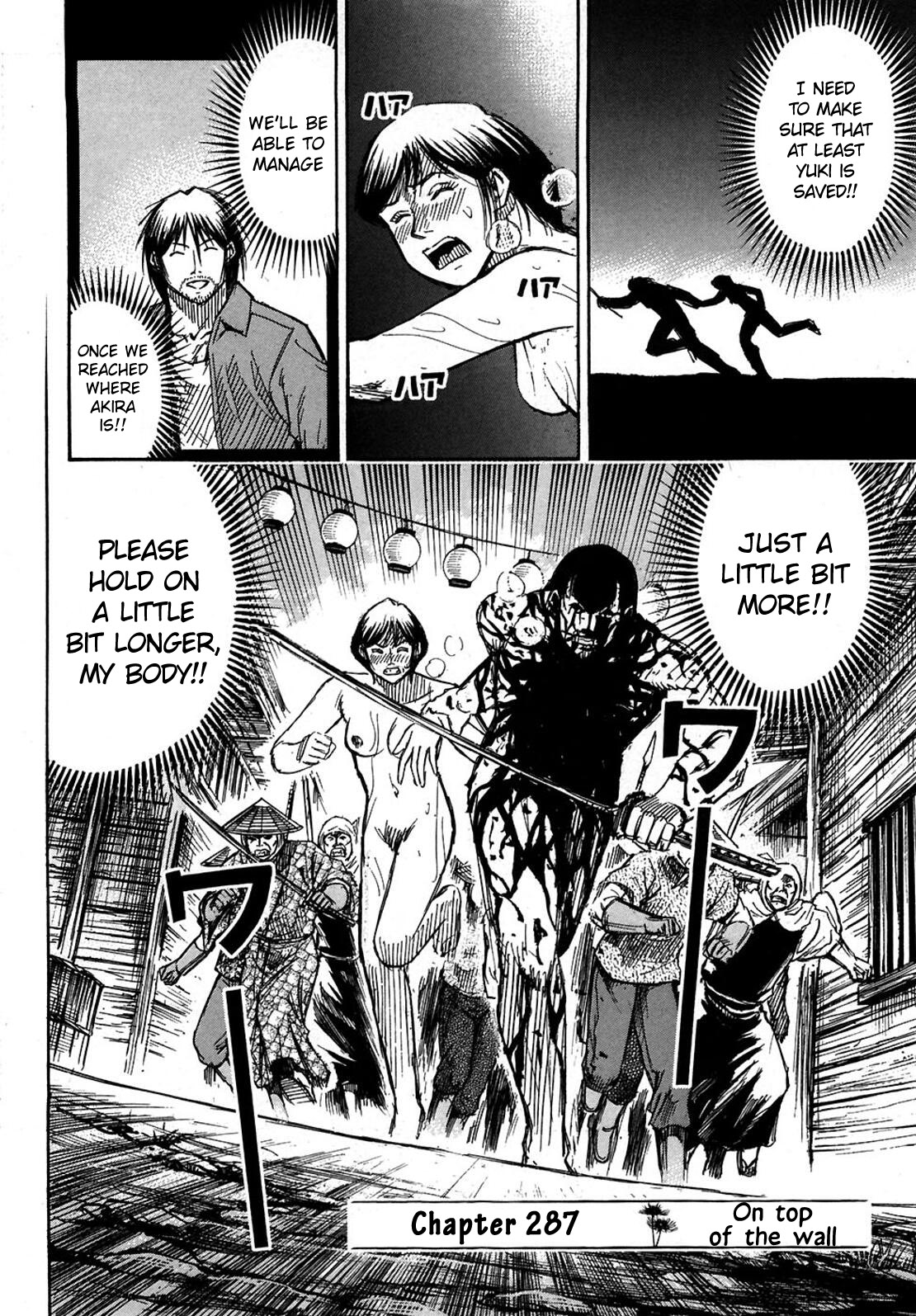 Higanjima Vol.29 Chapter 287: On Top Of The Wall - Picture 2