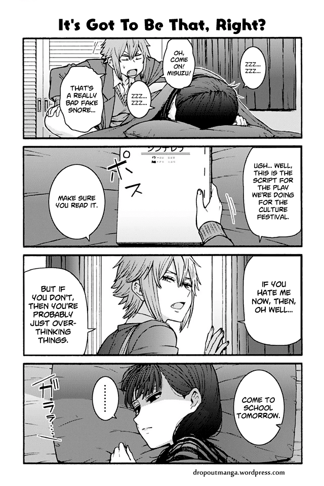 Tomo-Chan Wa Onnanoko! Chapter 786: It's Got To Be That, Right? - Picture 1