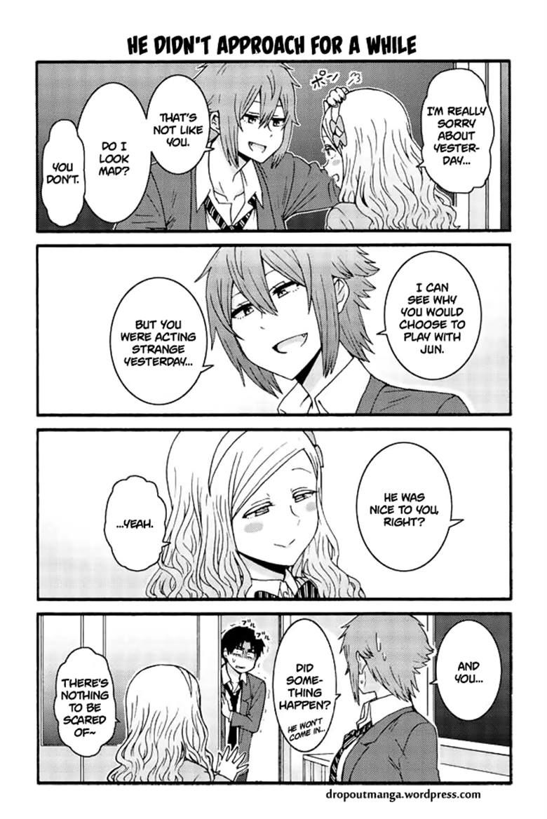 Tomo-Chan Wa Onnanoko! Chapter 597 : He Didn't Approach For A While - Picture 1