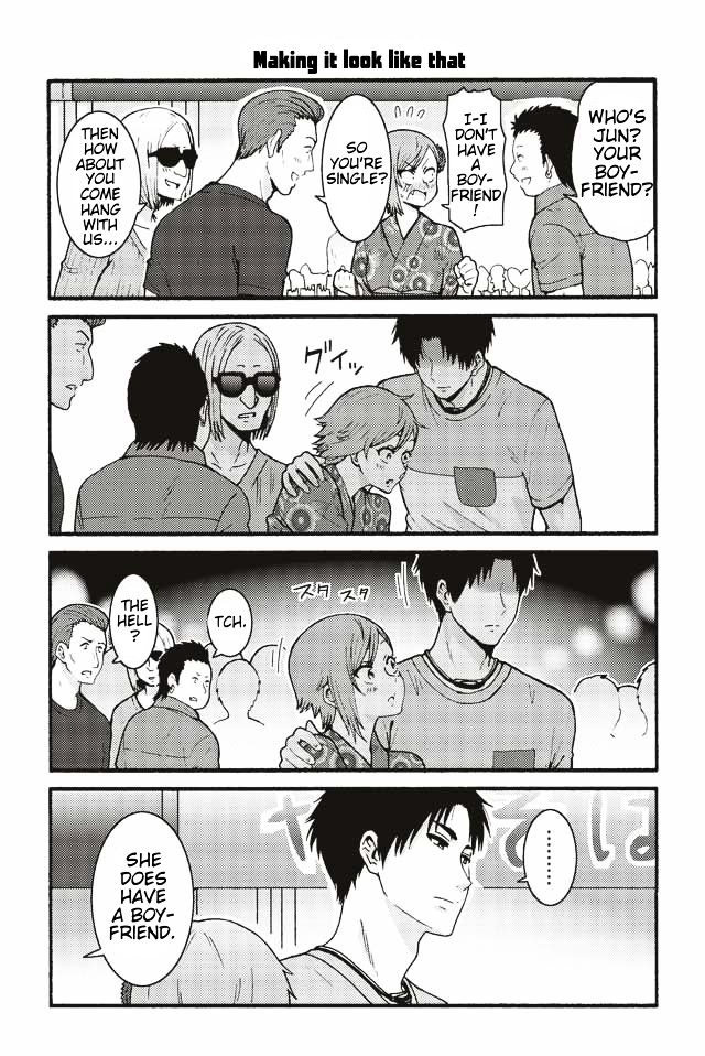 Tomo-Chan Wa Onnanoko! Chapter 509 V2 : Making It Look Like That - Picture 1