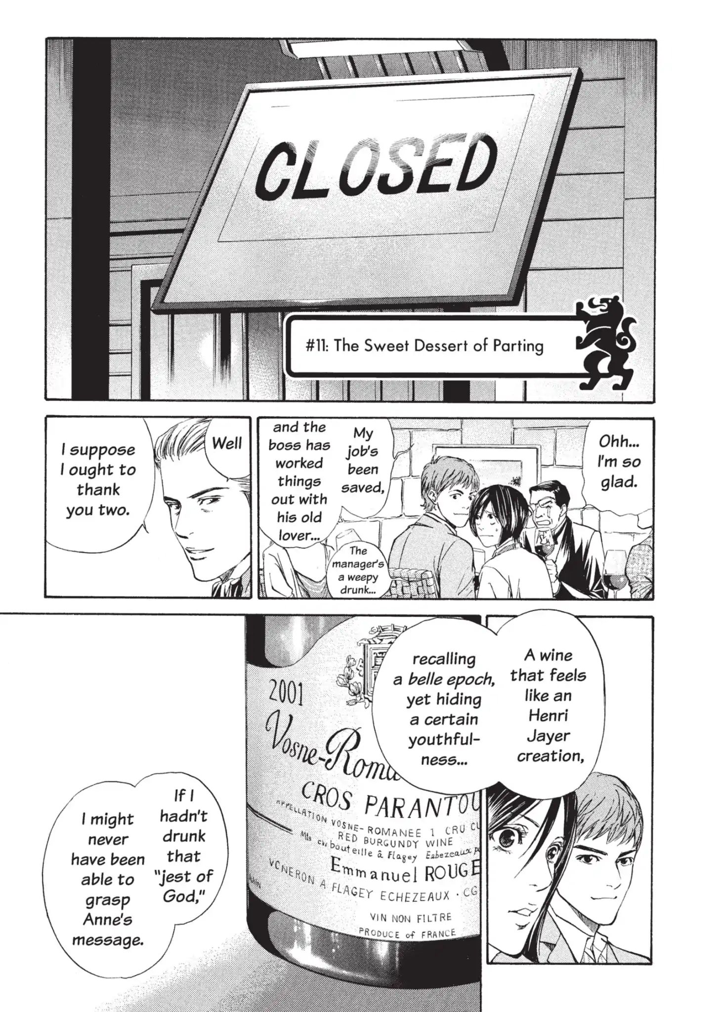 Kami No Shizuku Vol.1 Chapter 11: The Sweet Dessert Of Parting - Picture 1