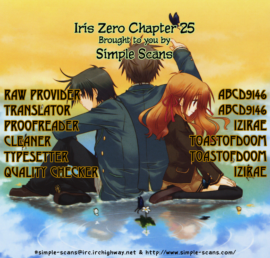 Iris Zero Vol.5 Chapter 25 : Episode 25 - The One Who Risks His Life - Picture 1