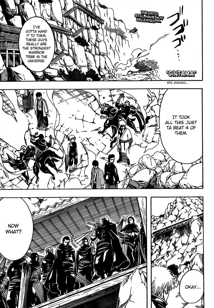 Gintama Chapter 511 : The Last 5 People - Picture 1