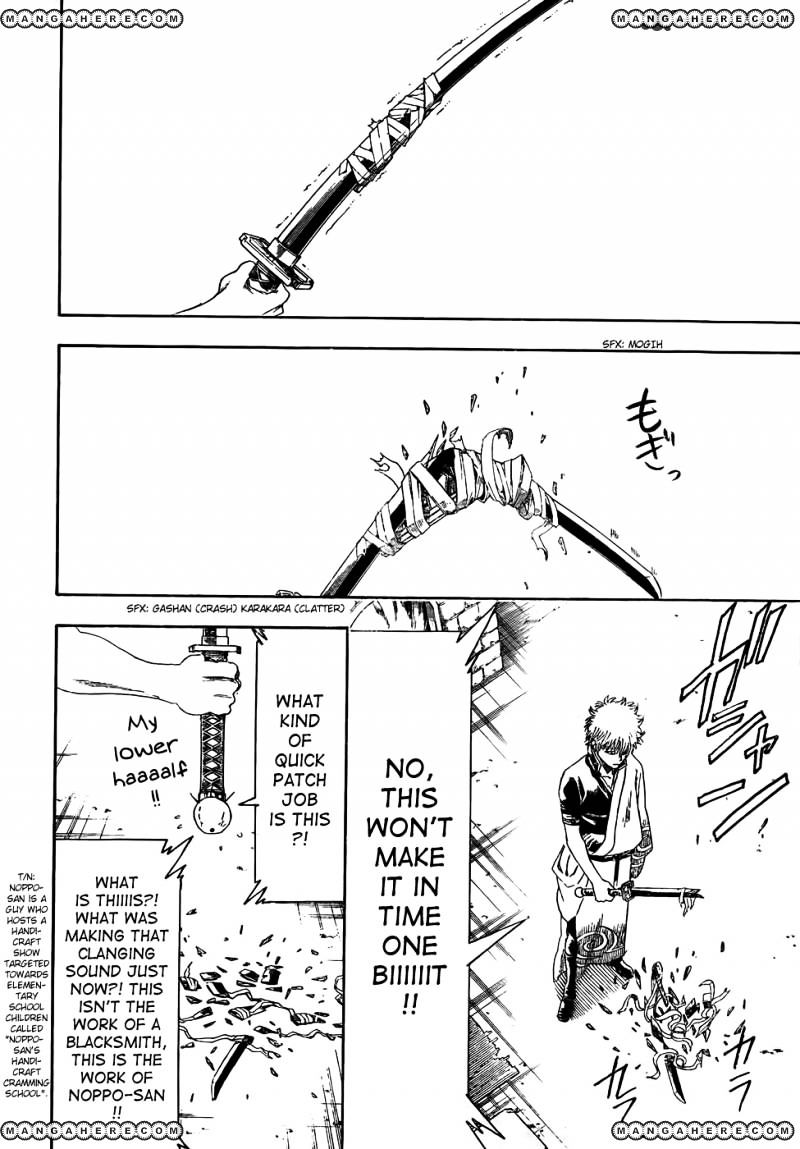 Gintama Chapter 426 : Fools And Katana Need Nice Handling - Picture 2