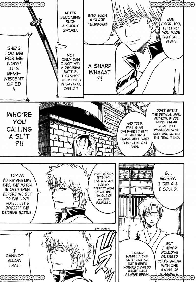 Gintama Chapter 426 : Fools And Katana Need Nice Handling - Picture 3