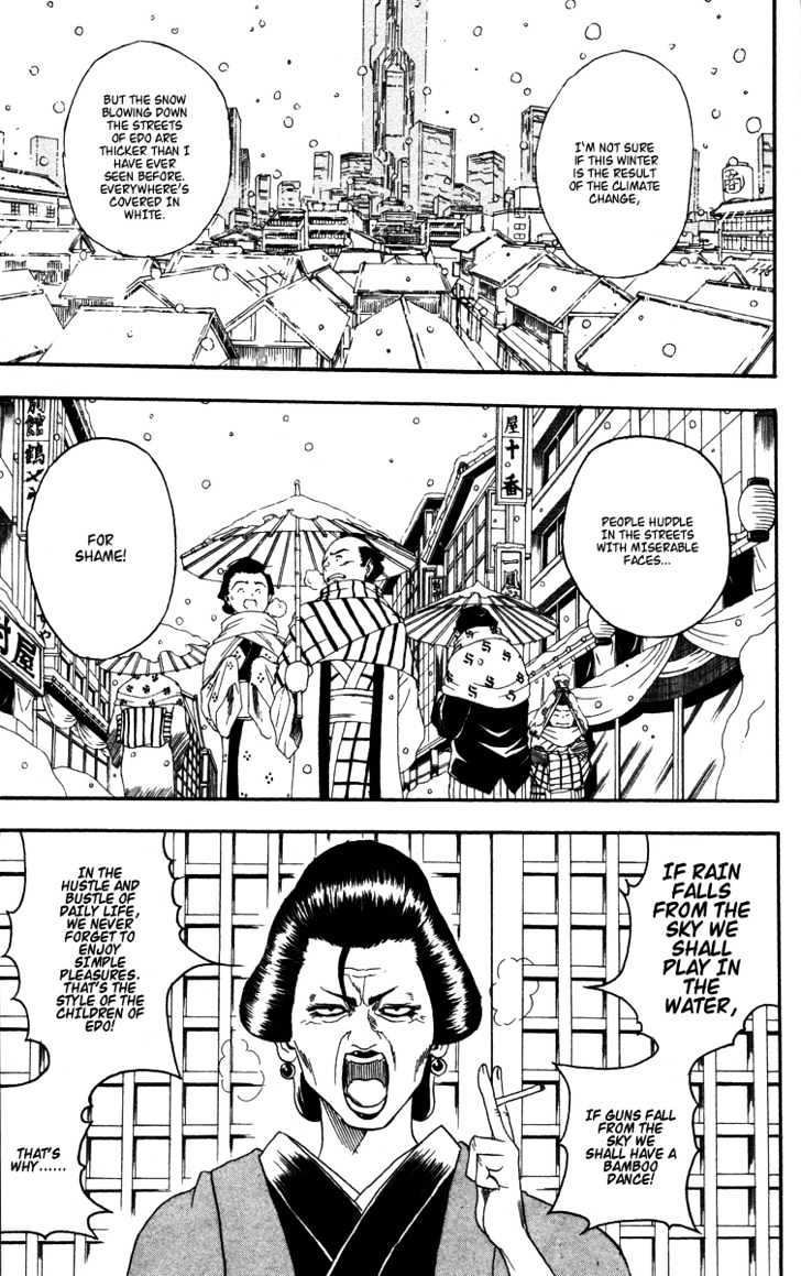 Gintama Chapter 103 : Only Children Get Excited When They See The Snow. - Picture 3