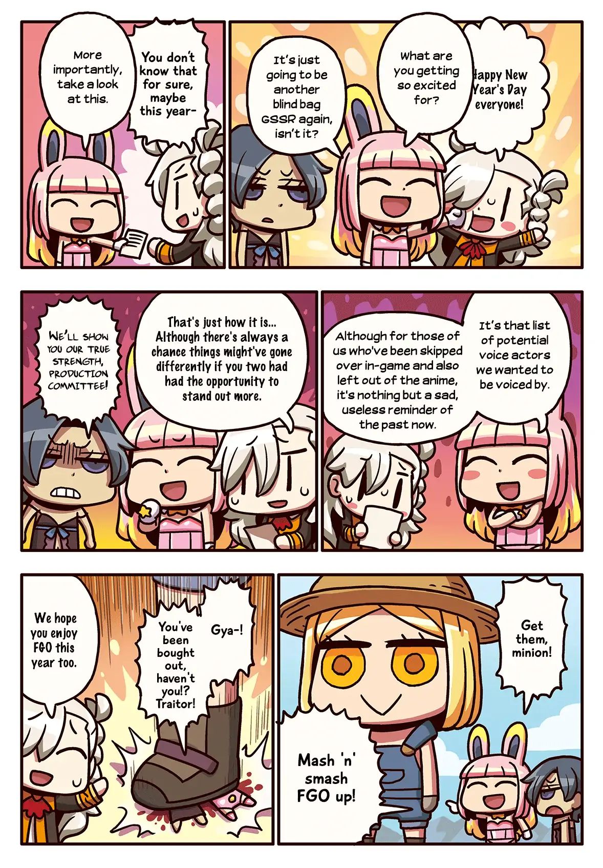 Manga De Wakaru! Fate/grand Order Vol.3 Chapter 75 : A 4Th New Year’S - Picture 1