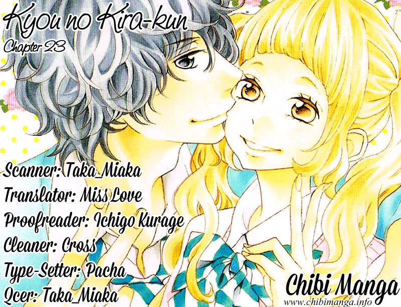 Kyou No Kira-Kun Vol.6 Chapter 23 : Infinite Love Song - Picture 1