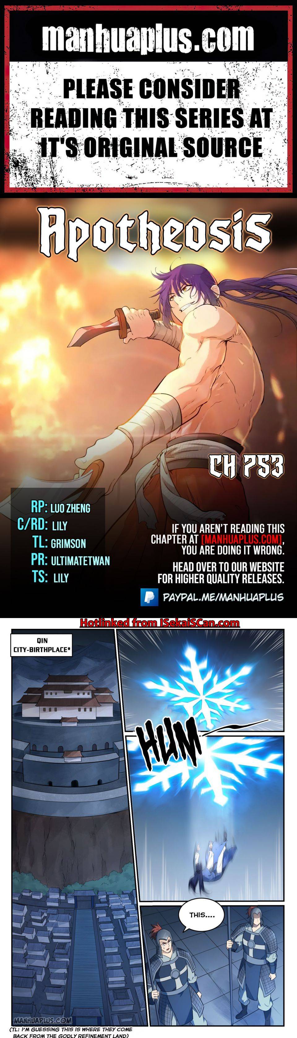 Apotheosis Chapter 753 - Picture 1
