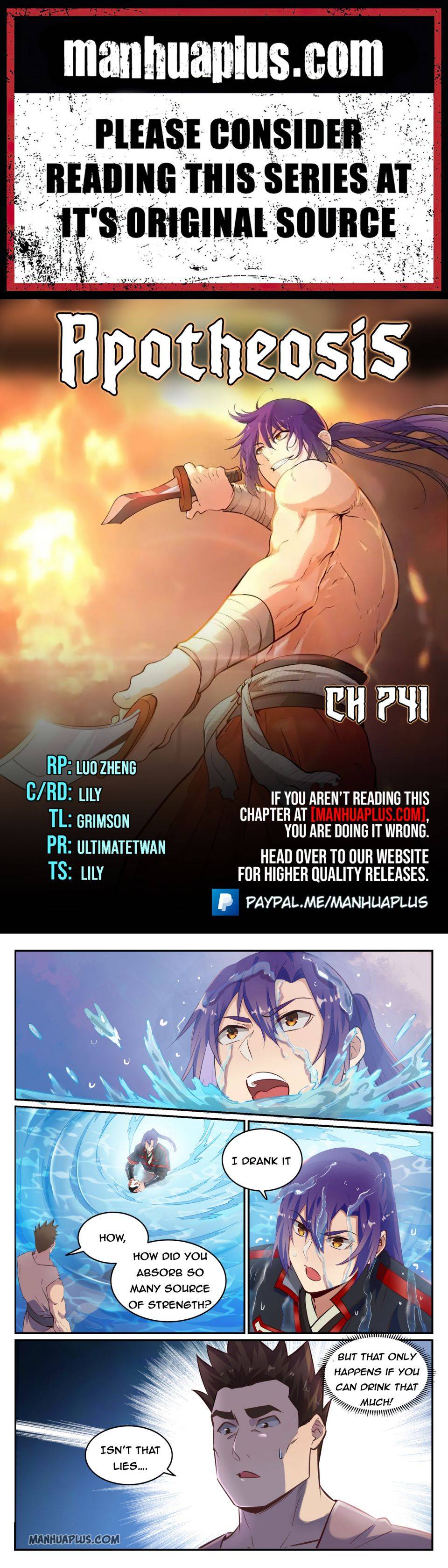 Apotheosis Chapter 741 - Picture 1