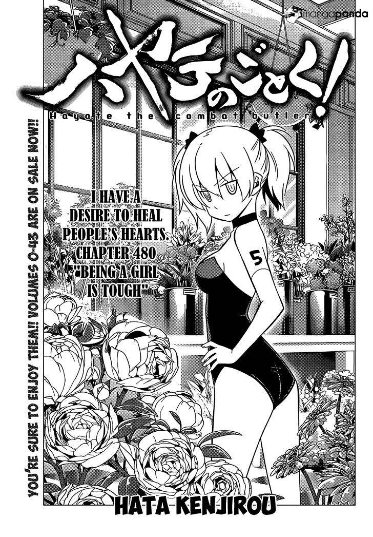 Hayate No Gotoku! Chapter 480 : Being A Girl Is Tough - Picture 2