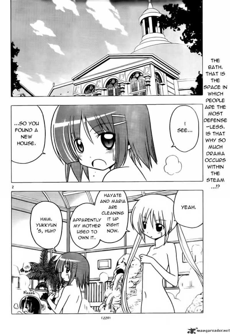 Hayate No Gotoku! Chapter 272 : Shonen Manga Romantic Comedies Often Have Incidentd That Occur In The Bath - Picture 2