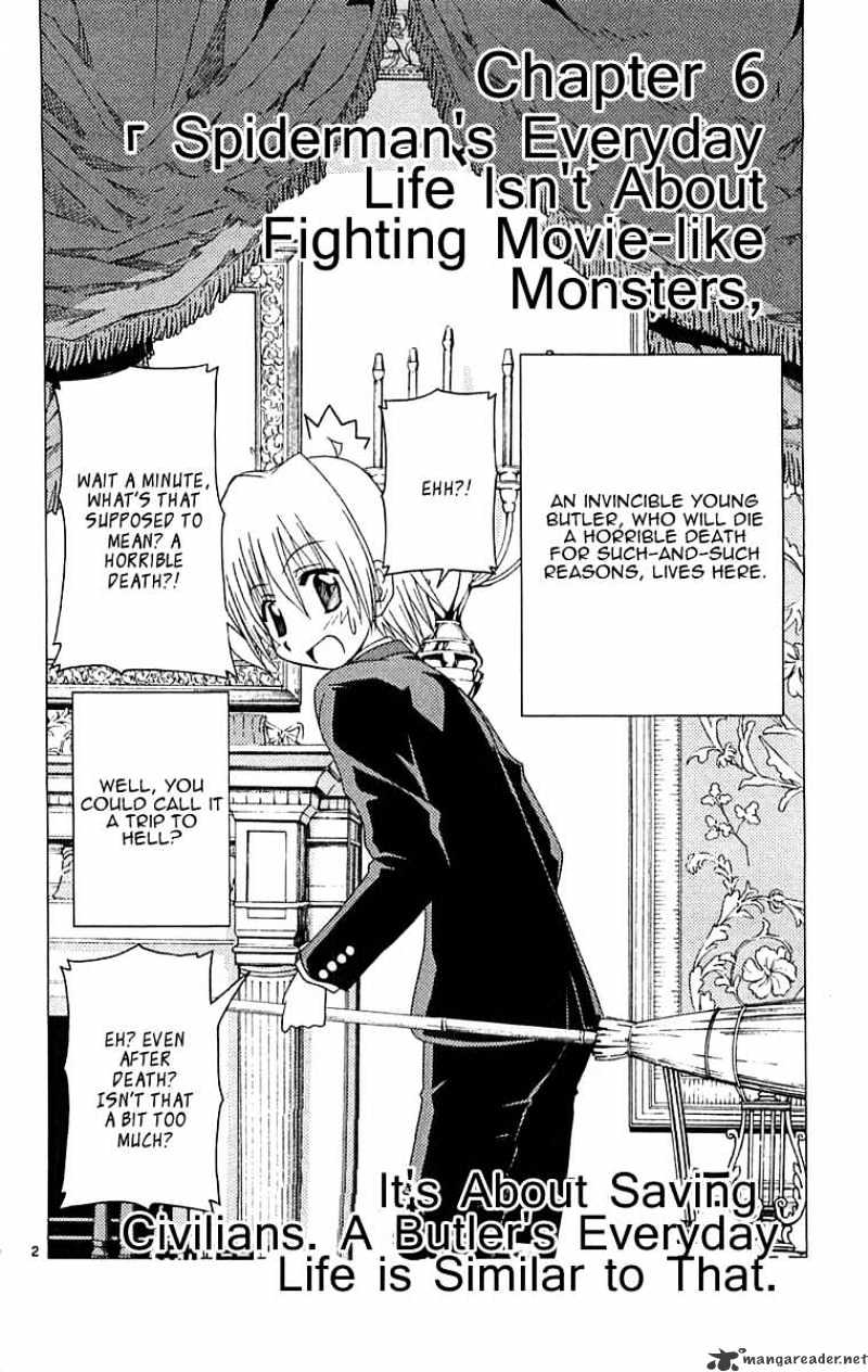 Hayate No Gotoku! Chapter 124 : Spiderman S Everyday Life Isn T About Fighting Movie-Like Monsters - Picture 2