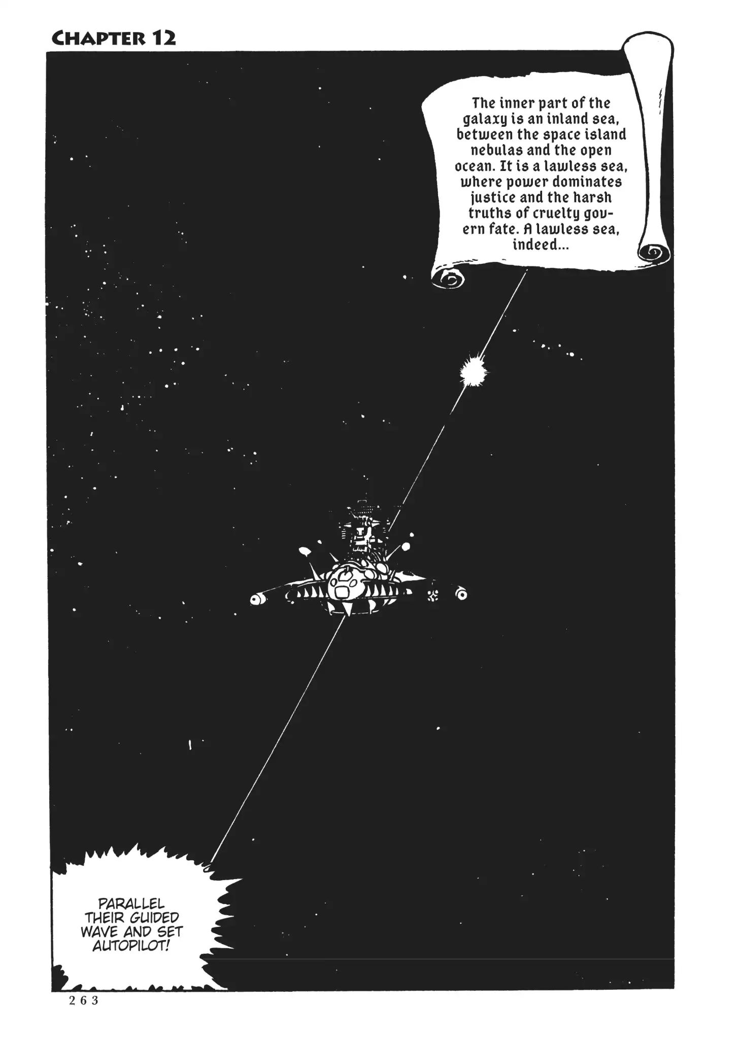 Uchuu Kaizoku Captain Harlock - Page 1