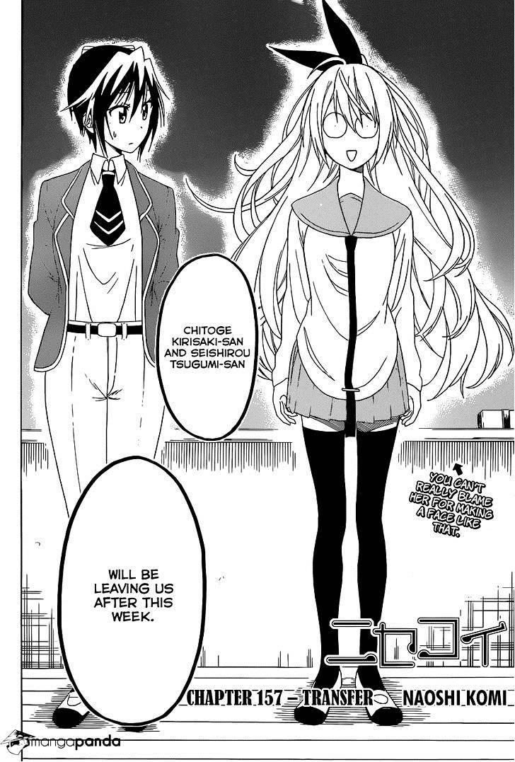 Nisekoi Chapter 157 - Picture 3