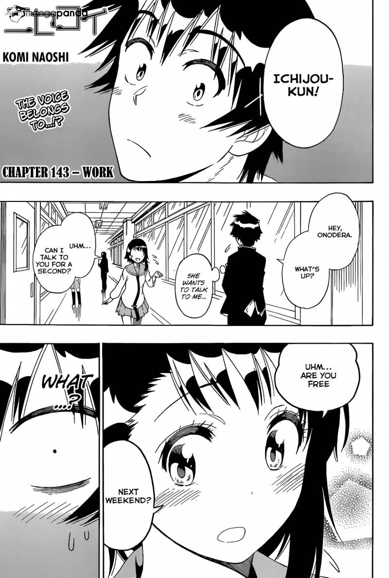 Nisekoi Chapter 143 - Picture 2
