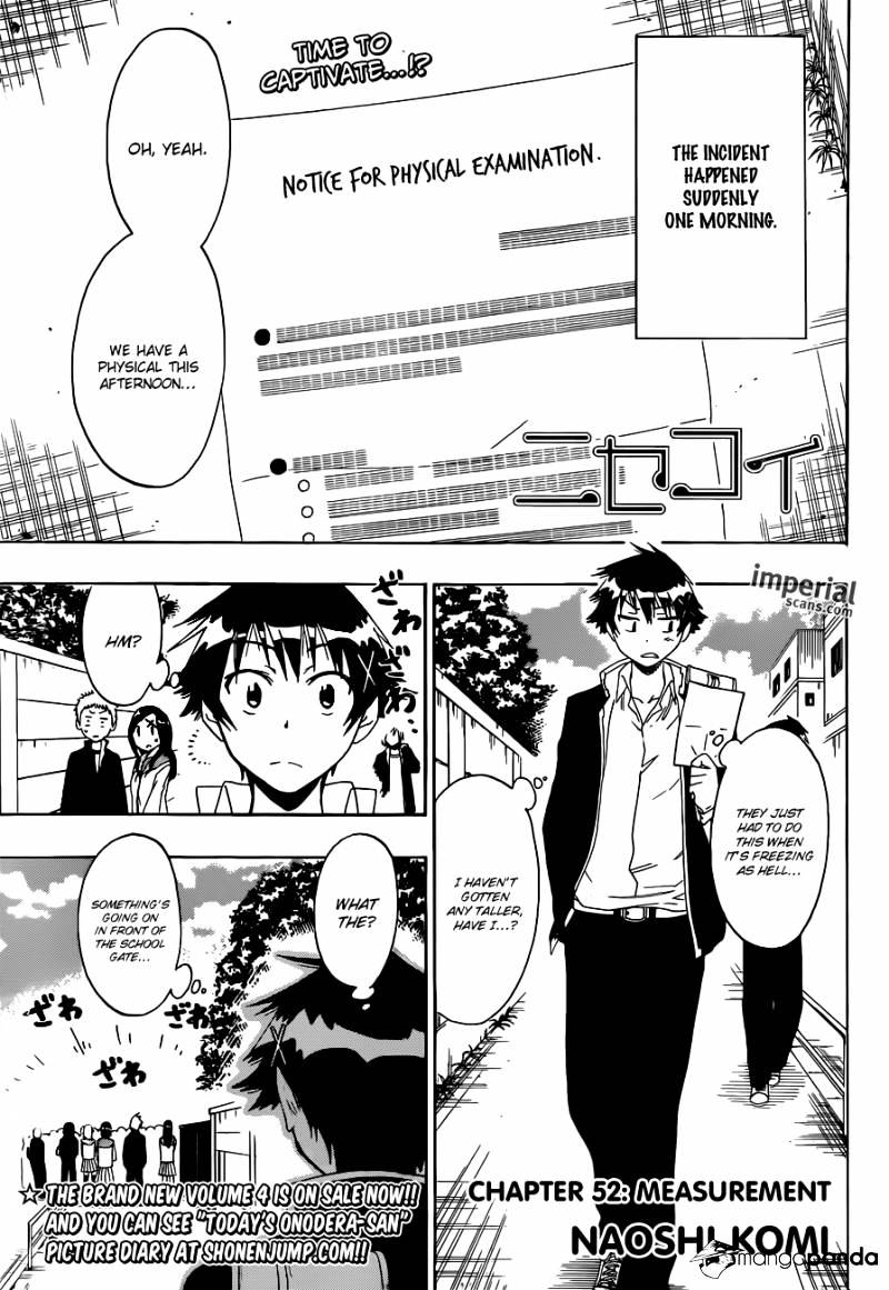 Nisekoi Chapter 52 - Picture 1
